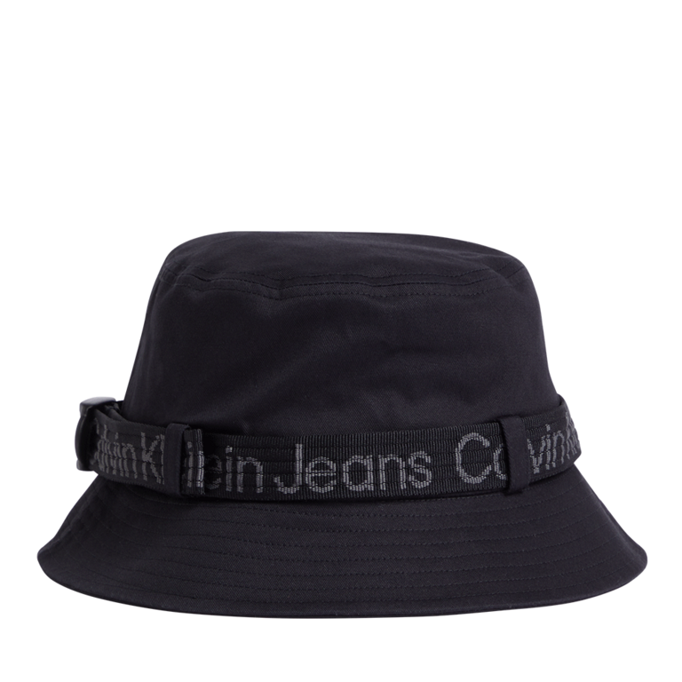 Calvin Klein men black cotton bucket hat 3107BSAP1423N