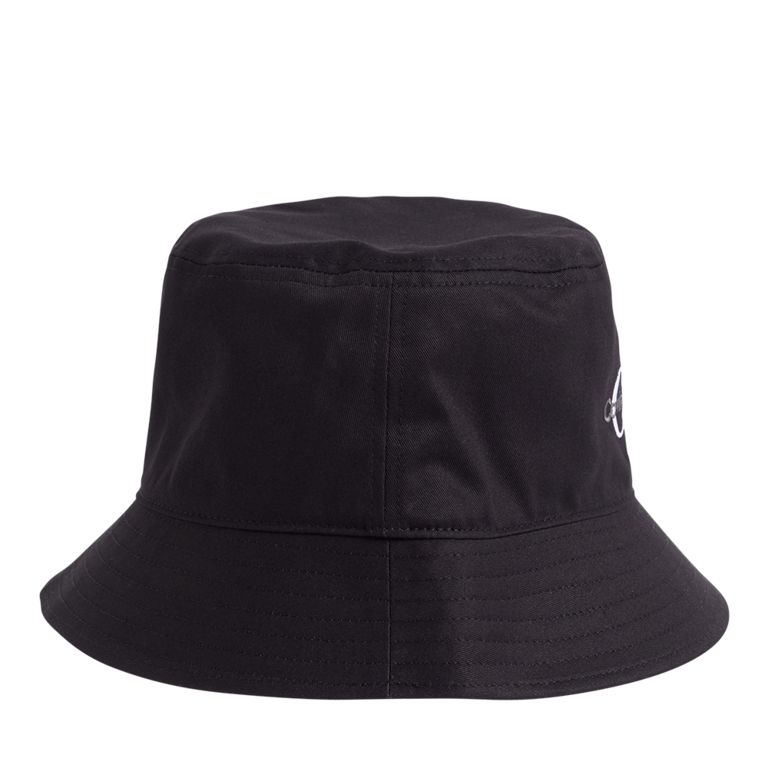 Șapcă tip bucket pentru femei Calvin Klein neagră din bumbac organic 3107DSAP1029N