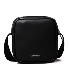 Calvin Klein Black Men's Crossbody Bag With Front Metal Logo 3108BGEA1861N