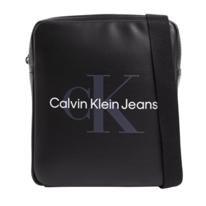 Men's crossbody bag Calvin Klein black synthetic material with logo 3106BGEA0108N