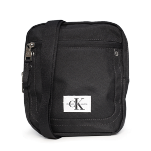 Men's crossbody bag Calvin Klein black fully recycled textile material 3106BGEA0771N