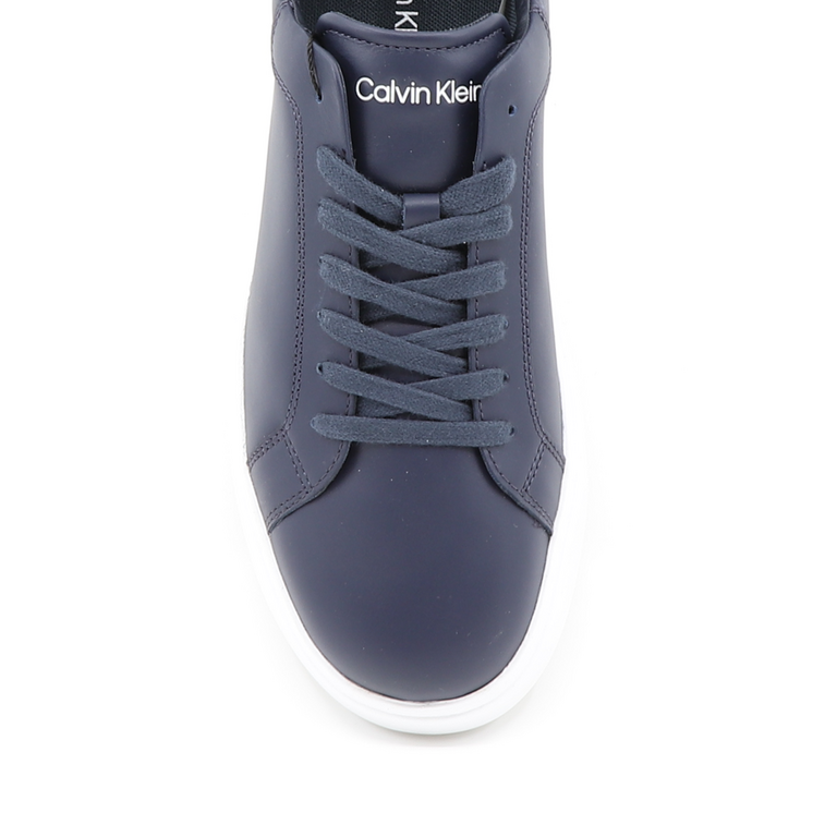 Calvin Klein men sneakers in navy leather 2372BP0292BL
