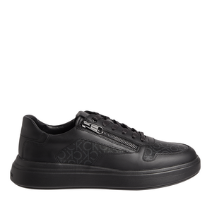 Calvin Klein men sneakers in black leather and fabric 2374BP0739N 