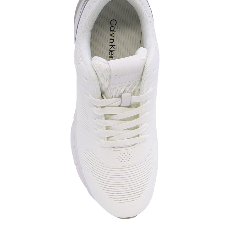 Sneakers bărbați CK Calvin Klein albi 2377BP1283A