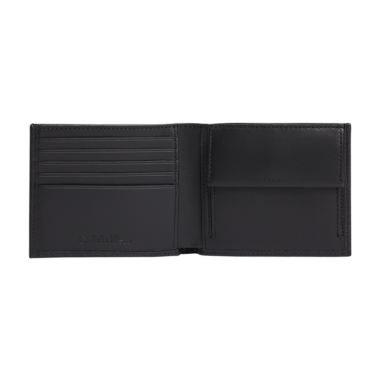 Calvin Klein men wallet in black leather 3102BPU8070N