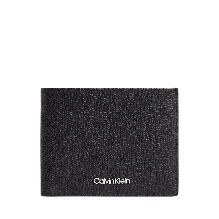 Calvin Klein men RFID wallet in black genuine leather 3104BPU9620N