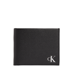 Calvin Klein men RFID wallet in black genuine leather 3104BPU9863N