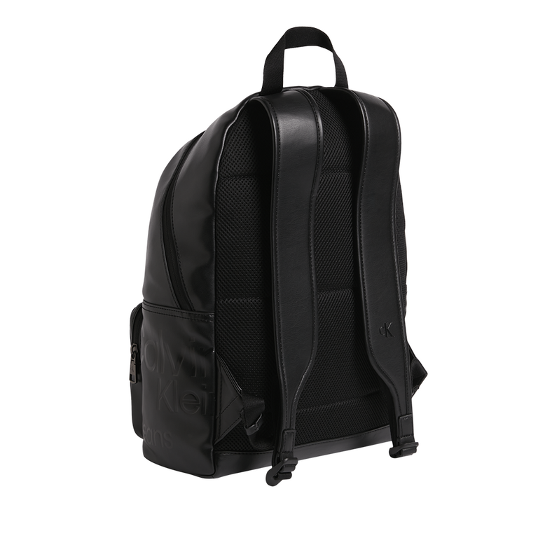 Calvin Klein backpack in black faux leather 3104RUCS9775N