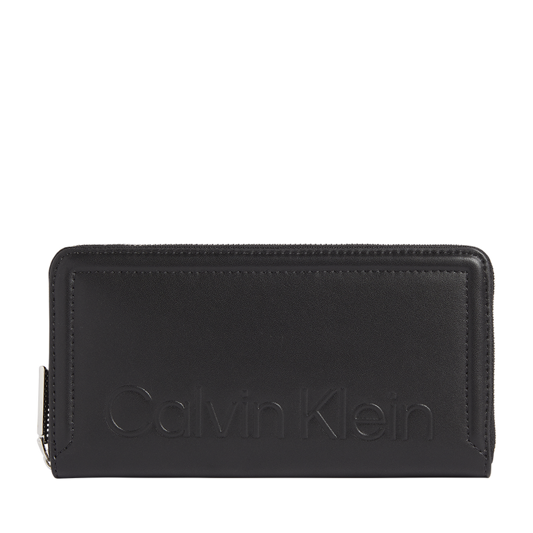 Calvin Klein women RFID wallet in black faux leather 3104DPU9919N