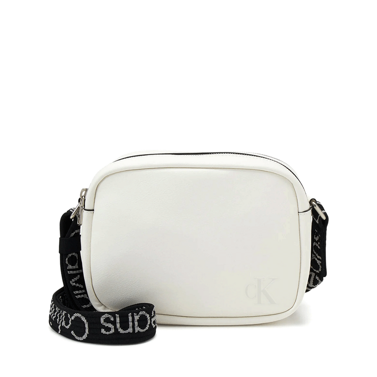 Calvin Klein Women's White Synthetic Crossbody Bag 3107POSS1554A