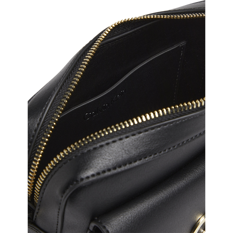 Calvin Klein women crossbody bag in black faux leather 3102POSS8414N