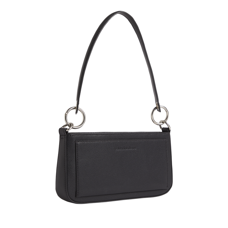 Calvin Klein women hobo bag in black faux leather 3104POSS0084N
