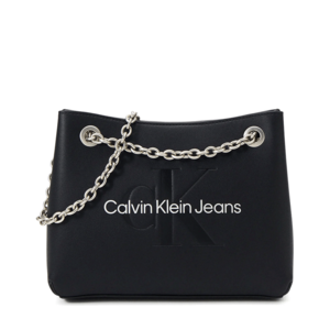 Calvin Klein Jeans Black Synthetic Women's Satchel Purse 3107POSS7831N