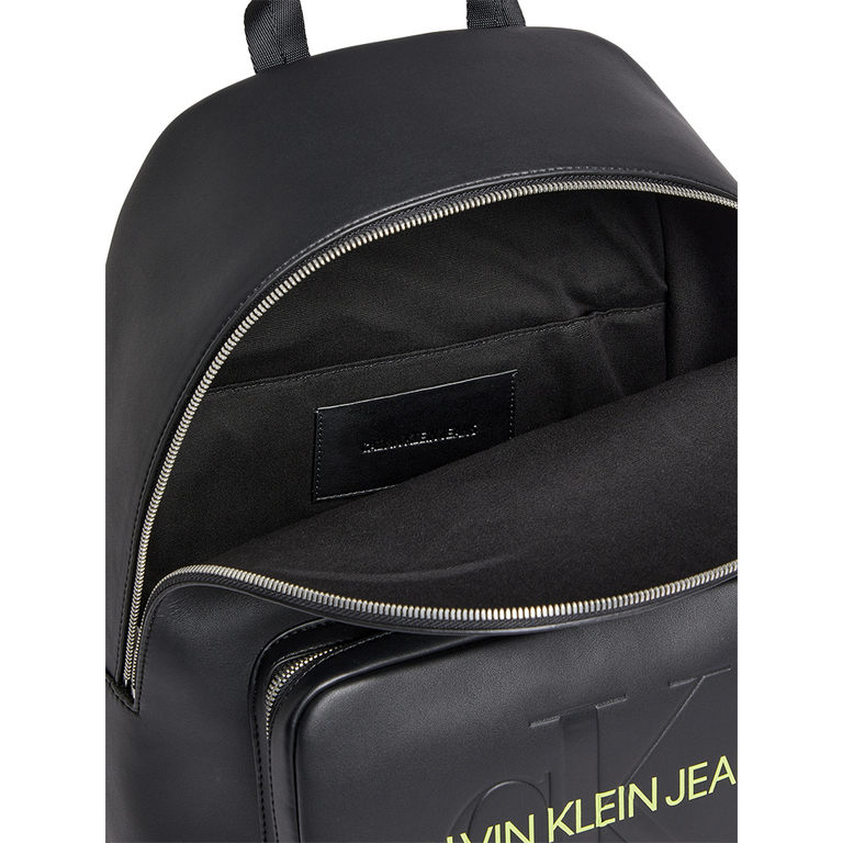 Calvin Klein women backpack in black faux leather 3102RUCS8375N