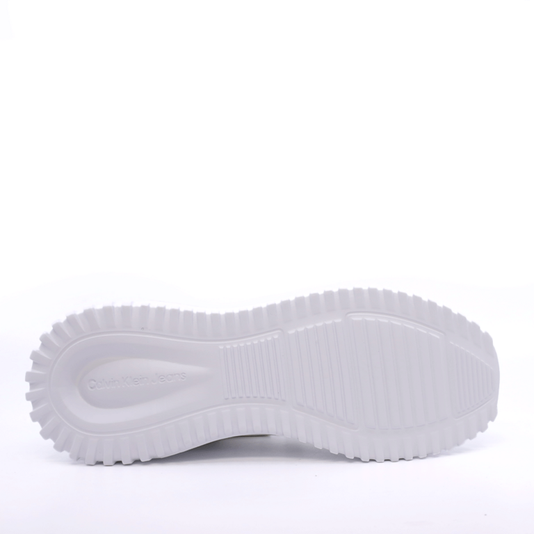 Sneakers femei Calvin Klein Jeans albi cu logo lateral 2377DPS1303A