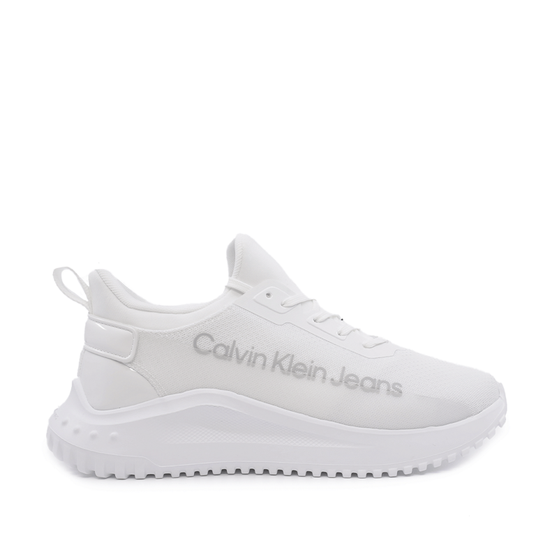 Calvin Klein Jeans women's sneakers white with side logo 2377DPS1303A