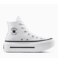 High top women's sneakers Converse ALL STAR LIFT DOUBLE STACK lilac 2949DGS12976LI