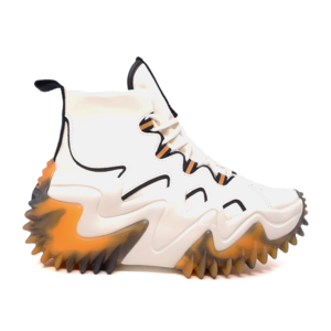 Sneakers high top femei Converse Run Star Motion CX Platform Tortoise Shell bej din sintetic 2946DGS04704BE