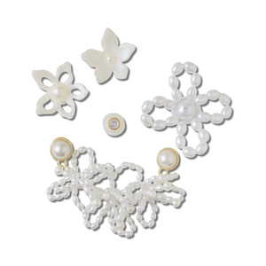 Accesoriu Jibbitz Crocs White Pearls Beaded 5 Pack 3901ACC10016002