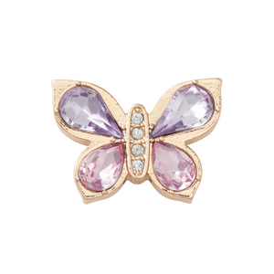 Accessory Jibbitz™ GOLD BUTTERFLY WITH GEM CROCS 3907ACC09576