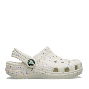 Saboți fete CROCS Classic Glow Paint Splatter albi 3901FSL212495A Saboți fete CROCS Classic Glow Paint Splatter albi 3901FSL212495A