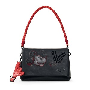 Poșetă crossbody femei DESIGUAL licență Disney neagră 2182POSSSAXP98N