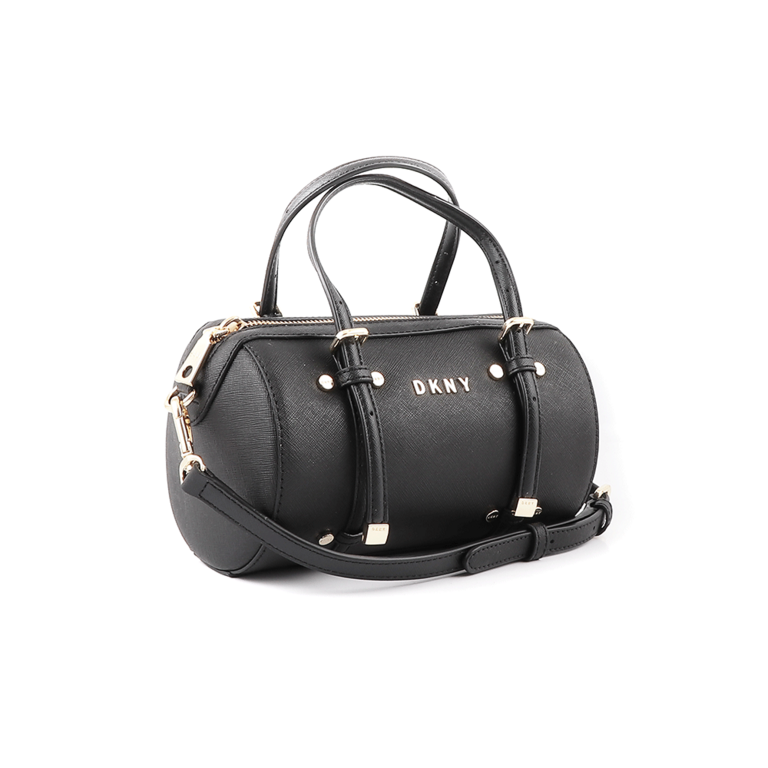 DKNY satchel bag in black leather 2551POSP4105N