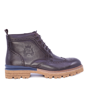 Men's Enzo Bertini brown leather boots 1646BG222569M