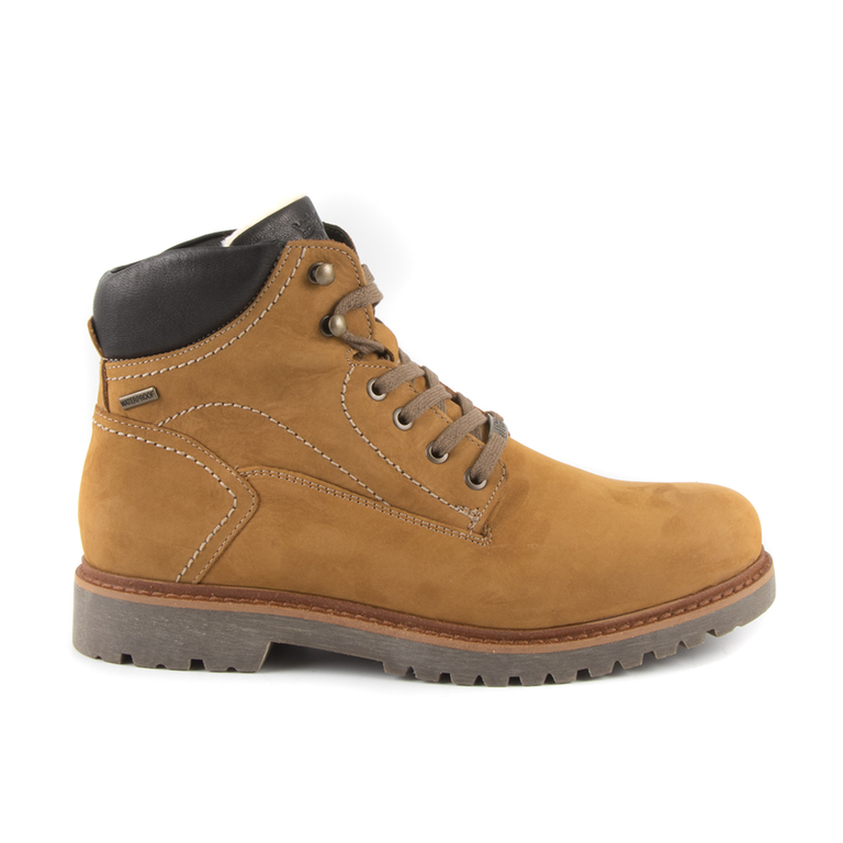 Men's boots Enzo Bertini yellow leather 618bg780054g