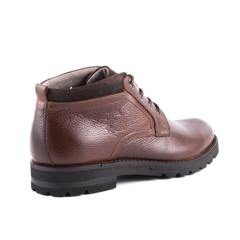 Men's boots Enzo Bertini brown leather 618bg320052m