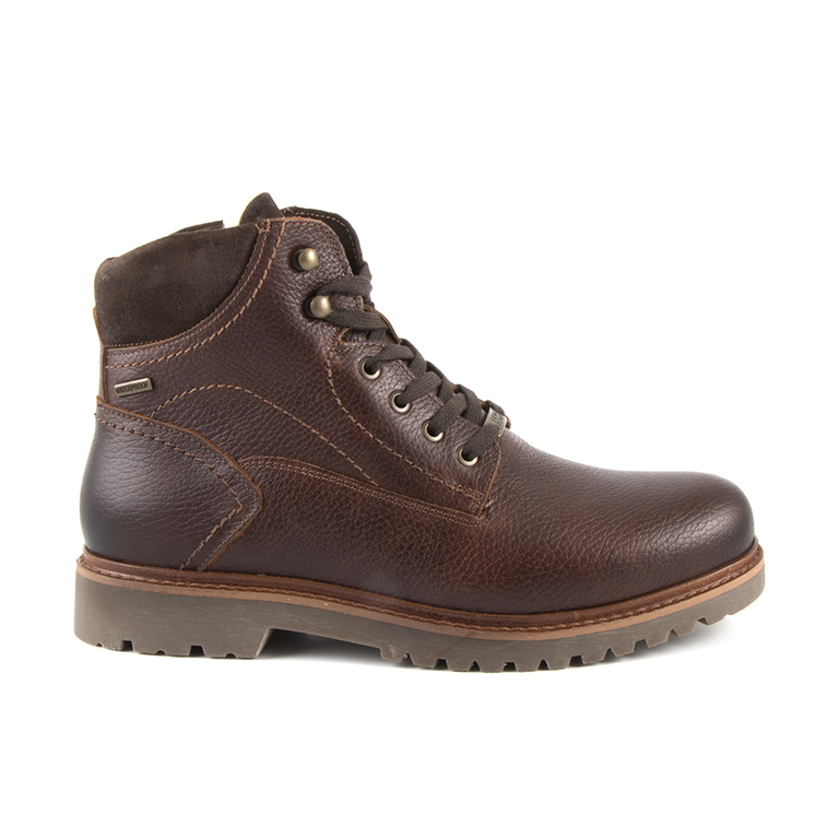Men's boots Enzo Bertini brown leather 618bg780054m