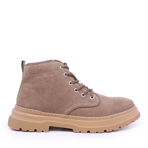 Ghete bărbați  Enzo Bertini Premium Collection taupe din piele întoarsă 1640BG5482VTA