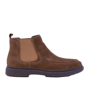 Ghete chelsea bărbați Enzo Bertini camel din piele întoarsă 1782BG6687VCA