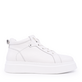 Sneakers high top bărbați Enzo Bertini negri din piele naturală 1648BG0397N