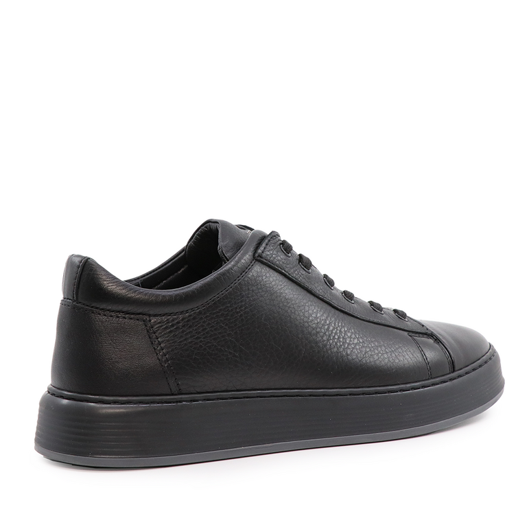 Pantofi bărbați Enzo Bertini negri din piele 2194BP22011N 