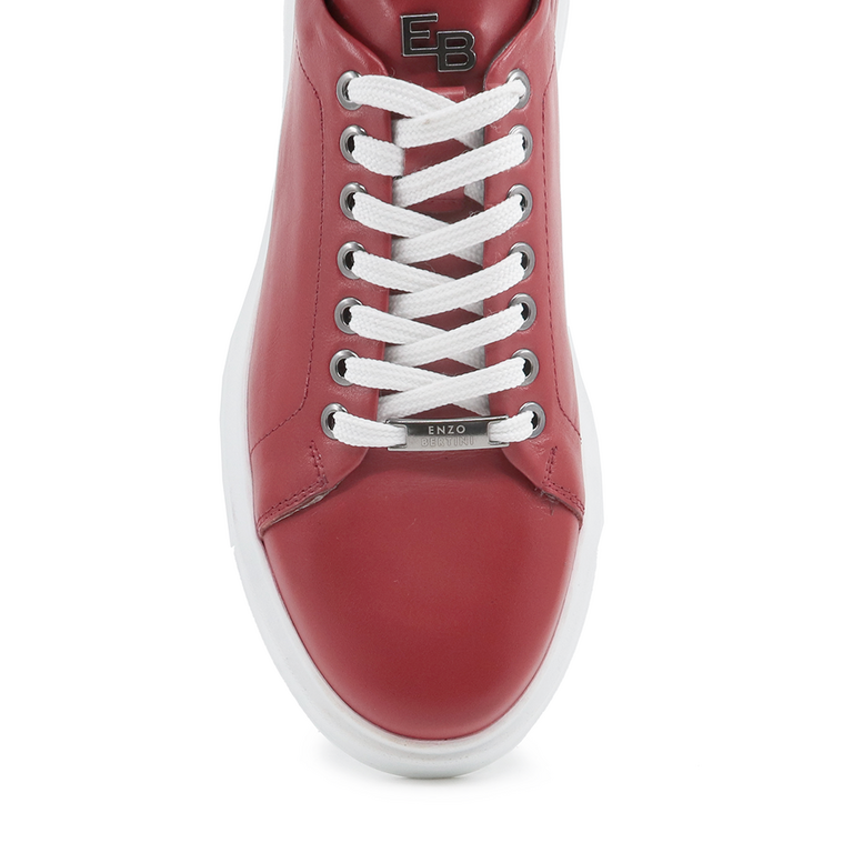 Pantofi bărbați Enzo Bertini roșii din piele 3203BP15177R