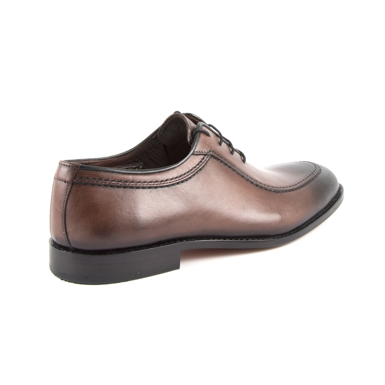 Men's shoes Enzo Bertini brown leather 3688bp18190m