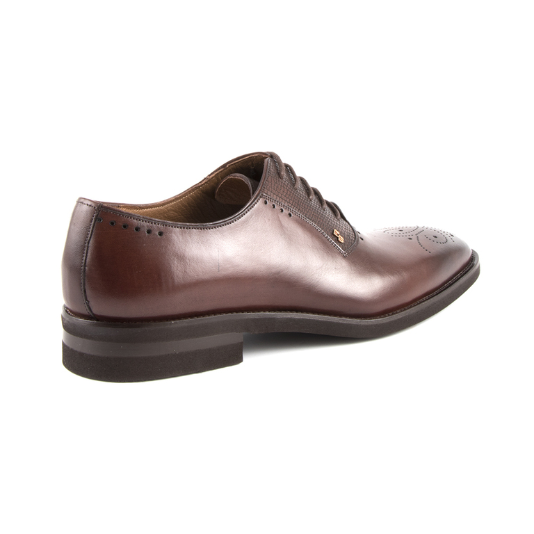 Men's shoes Enzo Bertini brown leather 3688bp50460m