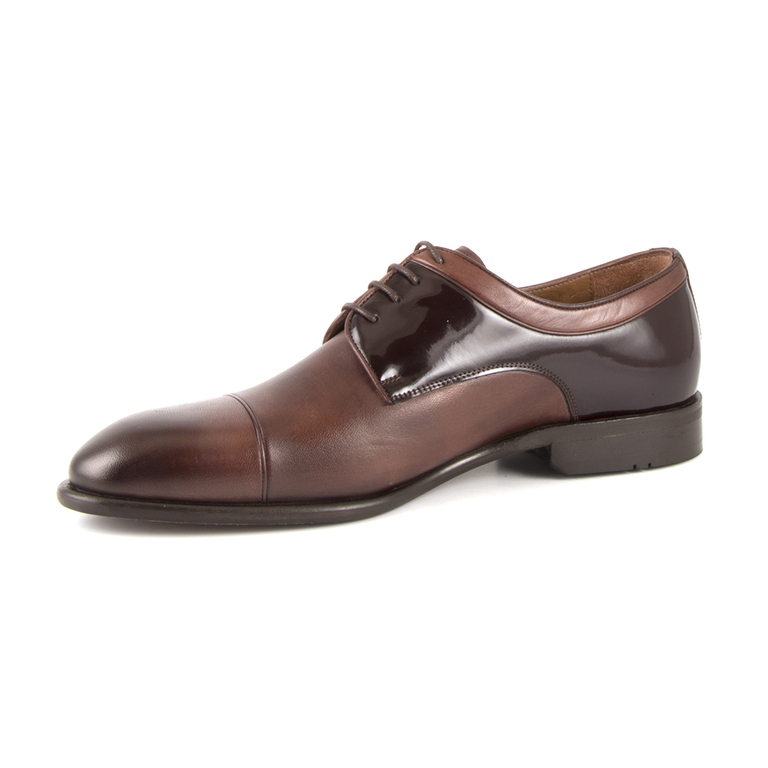 Men's shoes Enzo Bertini brown leather 3688bp82212m
