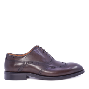 Men's Enzo Bertini brown leather Oxford shoes 1646BP222126M