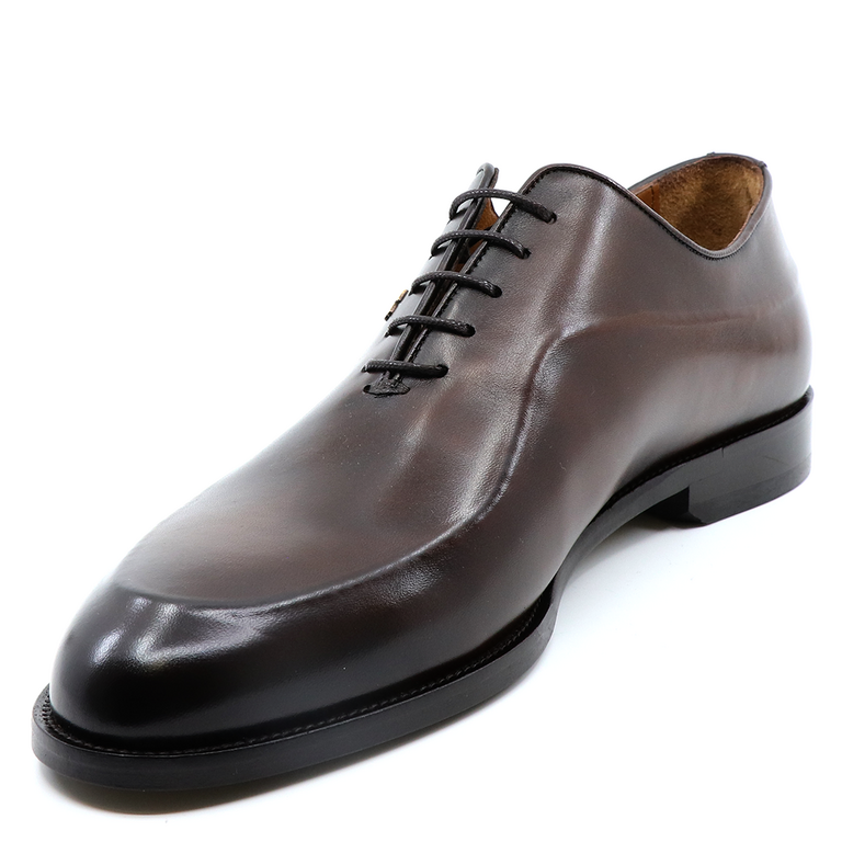 Pantofi oxford bărbați  Enzo Bertini maro din piele 3387bp2435m