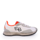 Sneakers bărbați Enzo Bertini negri din piele întoarsă și textil 2929BP017N