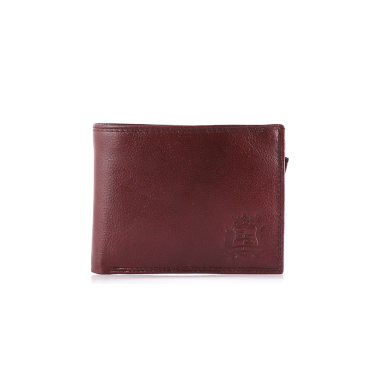 Enzo Bertini Men's cognac brown leather wallet 2641BPU2903CO