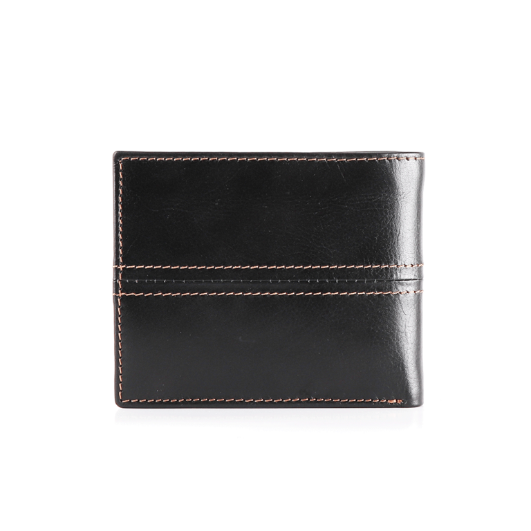 Enzo Bertini Men's black leather wallet 2641BPU2502N
