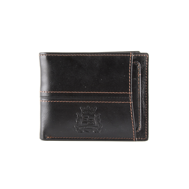 Men's wallet Enzo Bertini black leather 2648bpu2502n