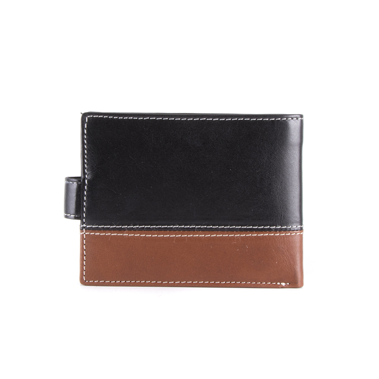 Men's wallet Enzo Bertini black leather 2648bpu2745n