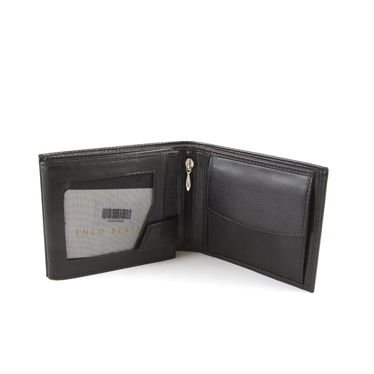Gift box for men Enzo Bertini black leather 3368bcadoueb01n