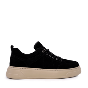 Enzo Bertini men's lightweight black suede shoes 1649BP240555VN
