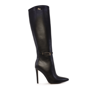 Cizme elegante  cu toc înalt femei Enzo Bertini negre din piele  1122dc7805n