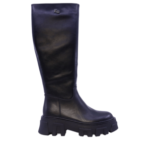 Cizme tip biker femei Enzo Bertini negre din piele 1112DC1159N